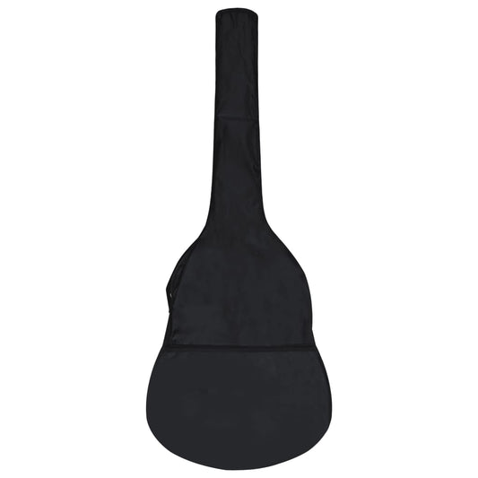 Gitarrentasche für 1/2 (34") Klassikgitarre Schwarz 94x35 cm Stoff