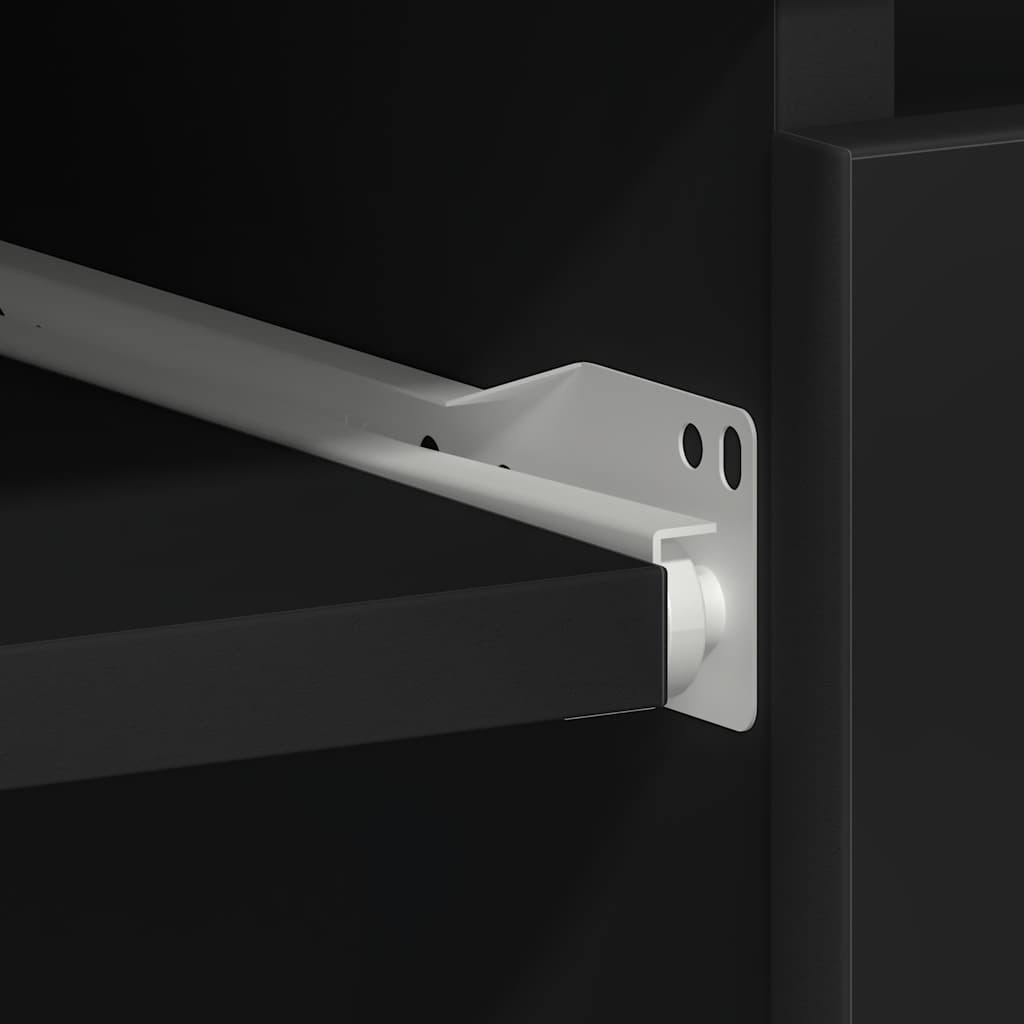 Skrivebord Sort 90x45x76 cm Træmateriale