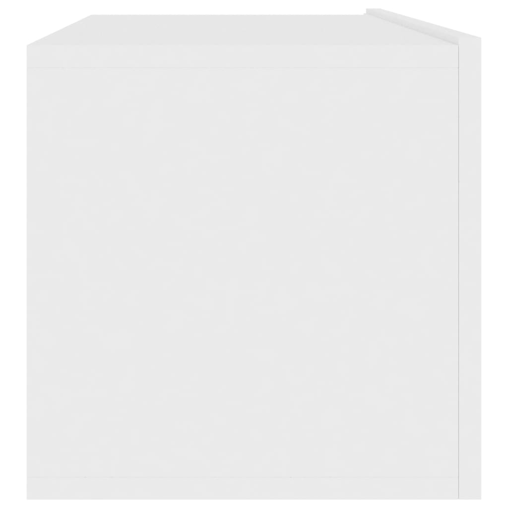 TV-skab Hvid 100x30x30 cm Træ Materiale