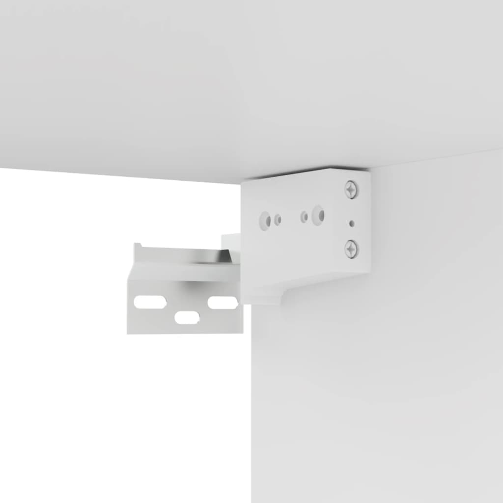 TV-skab Hvid 100x30x30 cm Træ Materiale