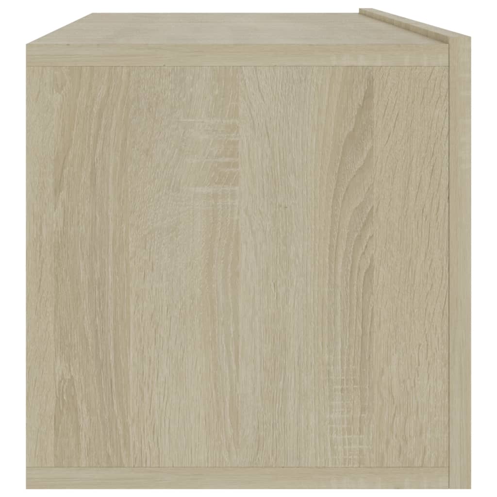 Tv-møbel Sonoma eg 100x30x30 cm træmateriale