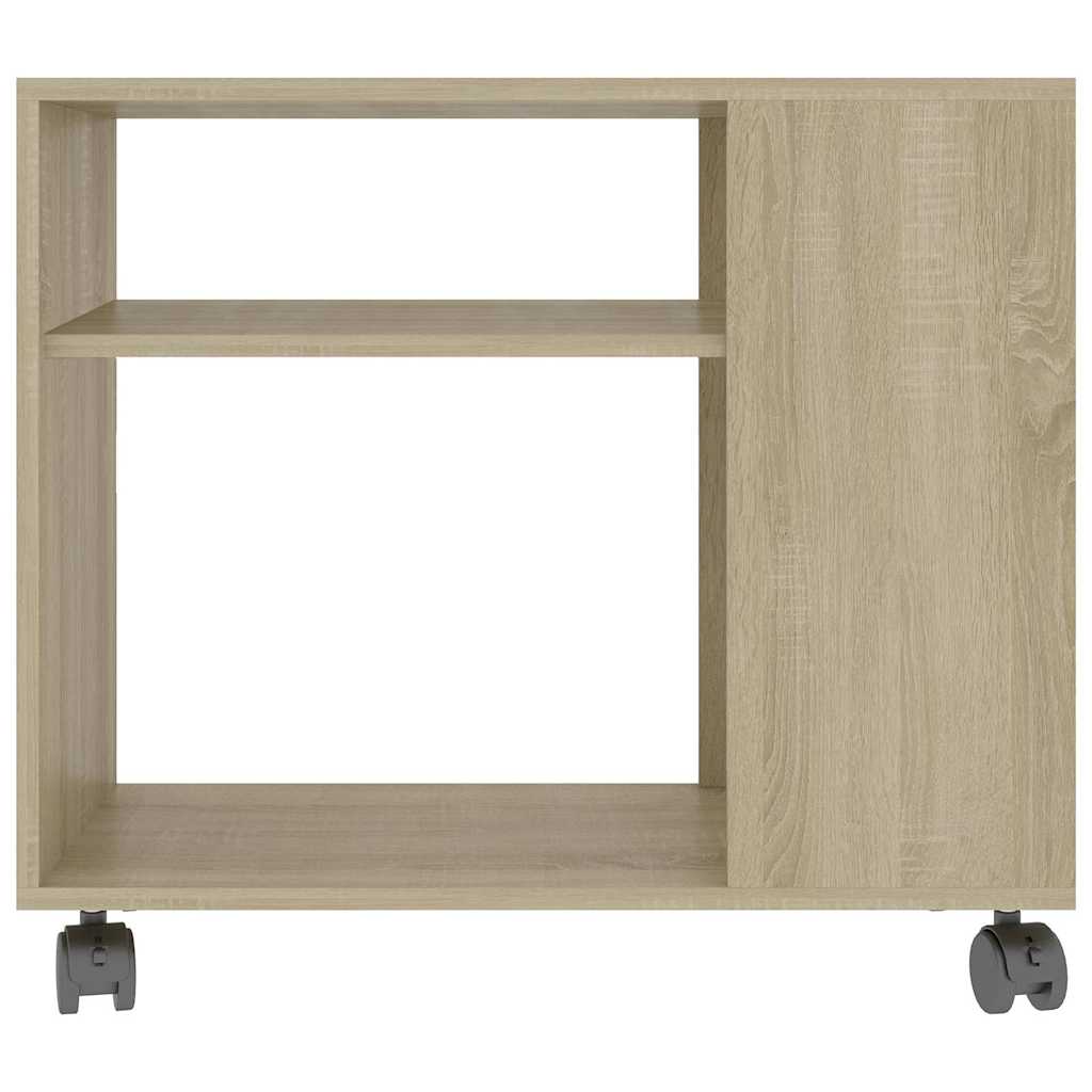 Beistelltisch Sonoma-Eiche 70x35x55 cm Holzwerkstoff