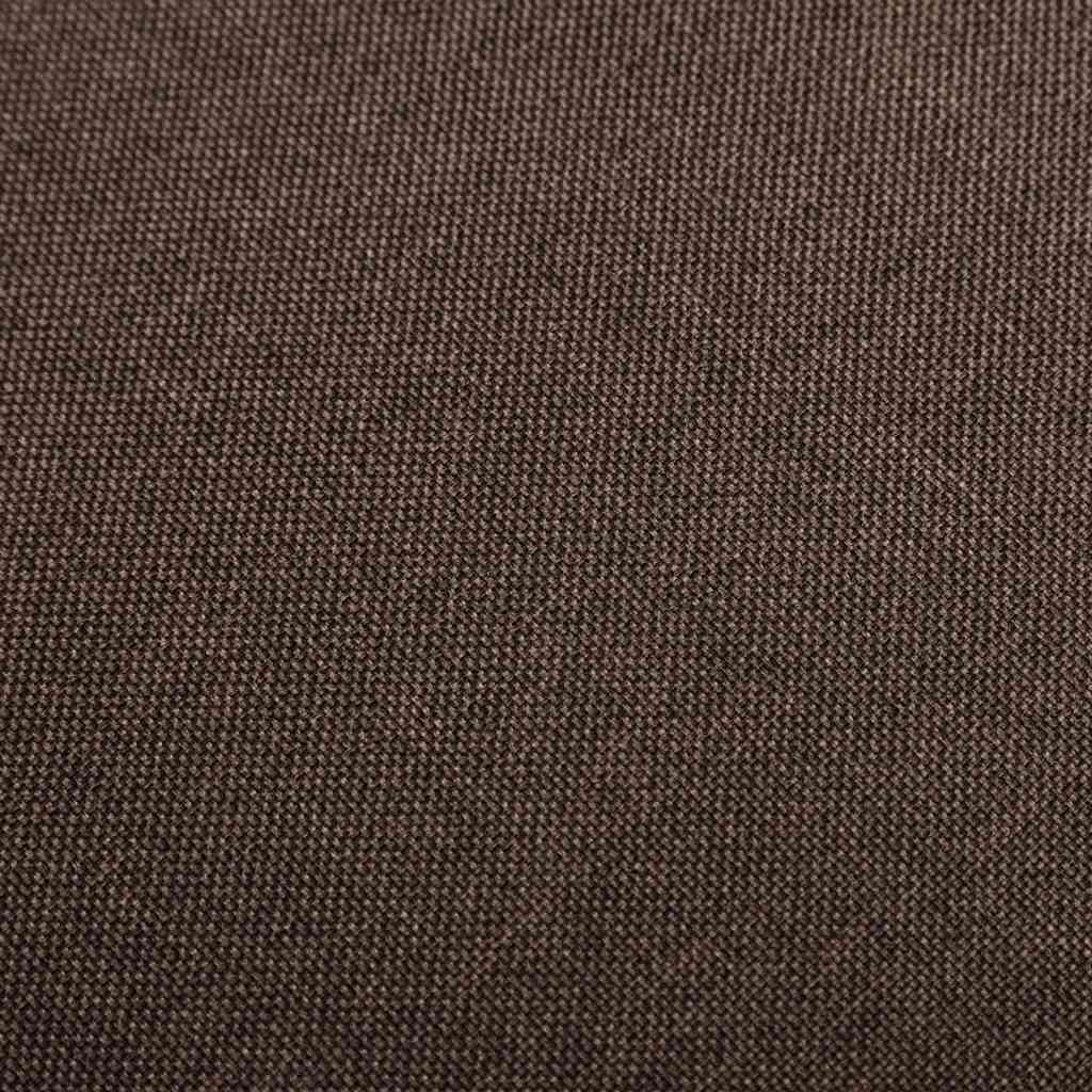 Barhocker 2 Stk. Braun Stoff