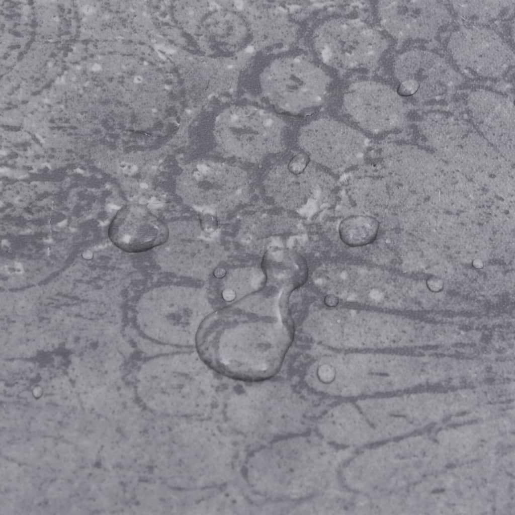 PVC Fliser Selvklæbende 5,02 m² 2 mm Cementgrå