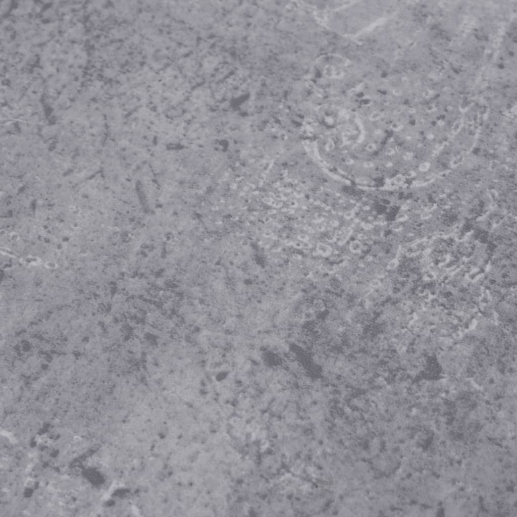 PVC Fliser Selvklæbende 5,02 m² 2 mm Cementgrå