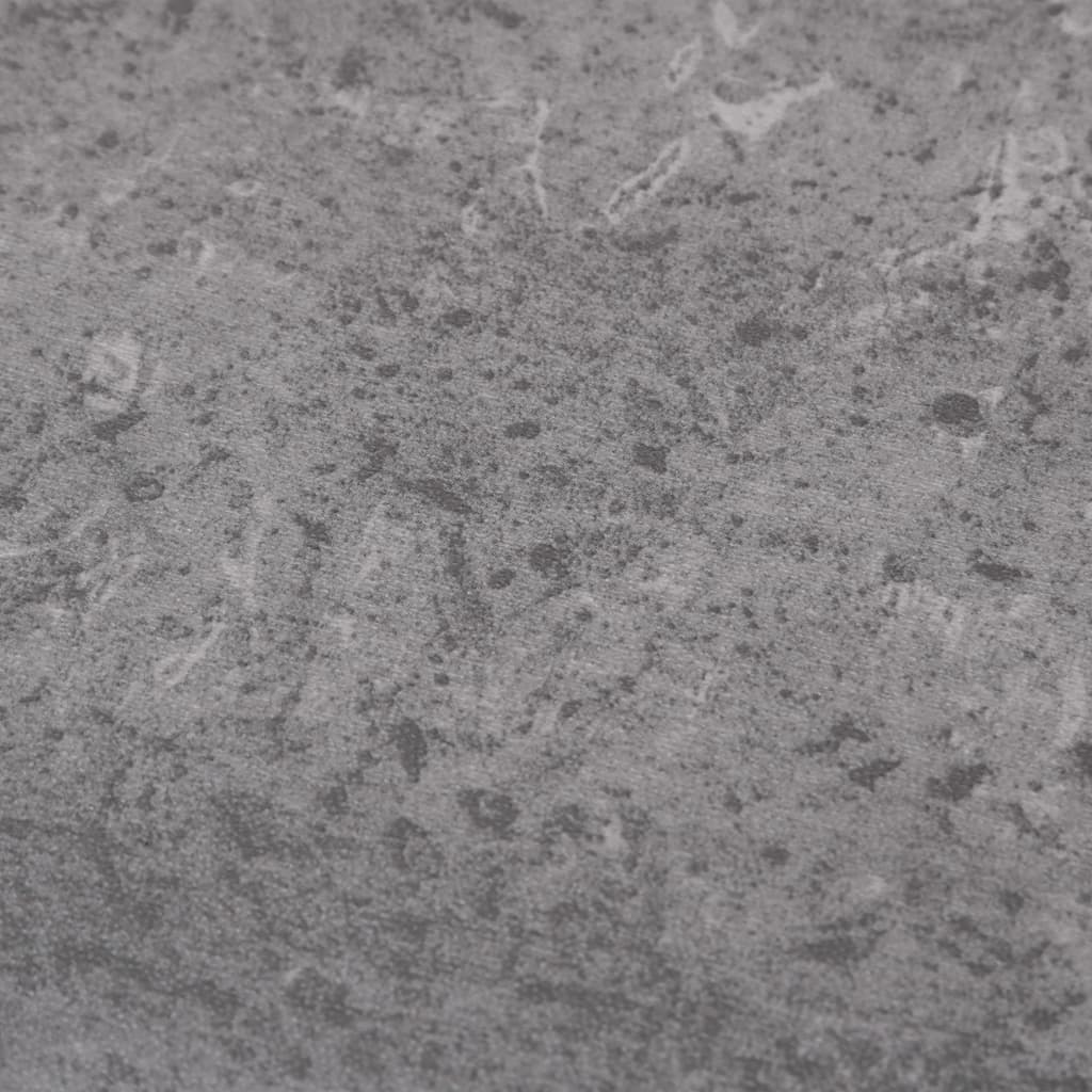 PVC fliser 4,46 m² 3 mm selvklæbende cementbrun