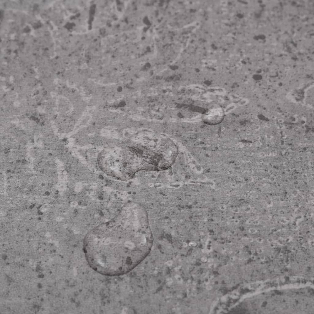 PVC fliser 4,46 m² 3 mm selvklæbende cementbrun