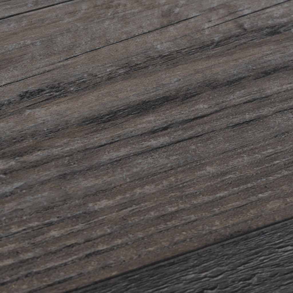 PVC fliser 4,46 m² 3 mm Selvklæbende industritræ