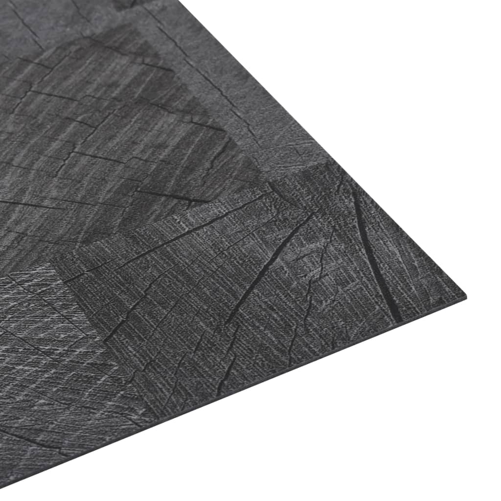 PVC planker selvklæbende 5,11 m² træ ser gråt ud