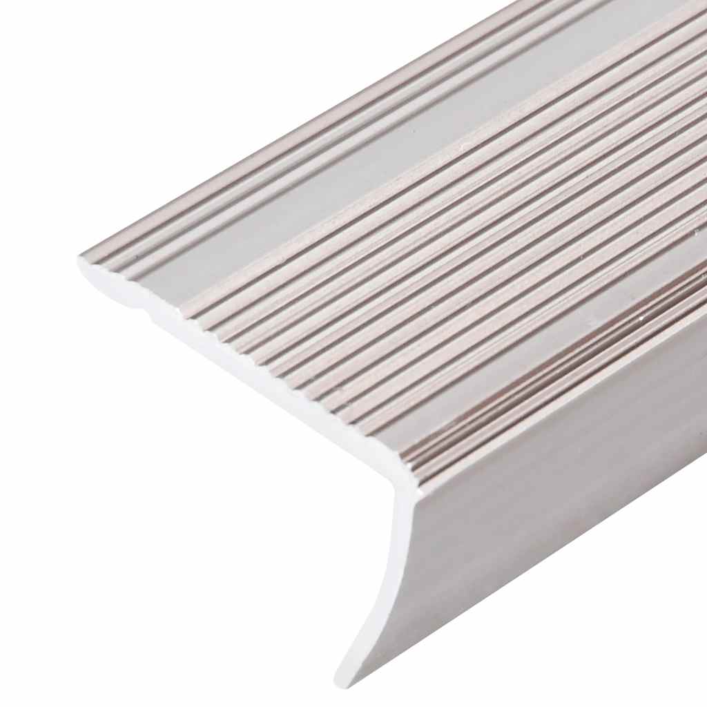 Trappenæseprofiler i L-form 5 stk. Aluminium 90cm Champagne