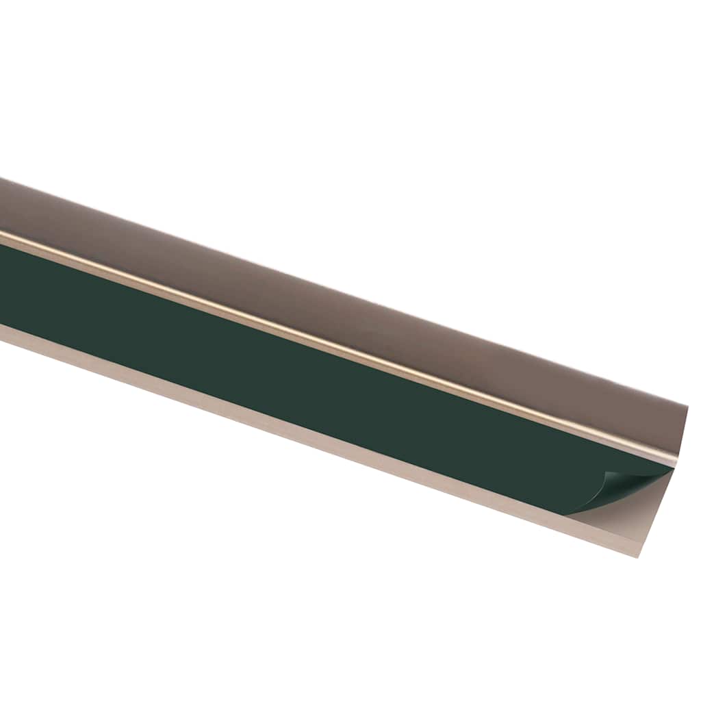 Trappekantprofil i L-form 15 stk Alu 100cm Brun