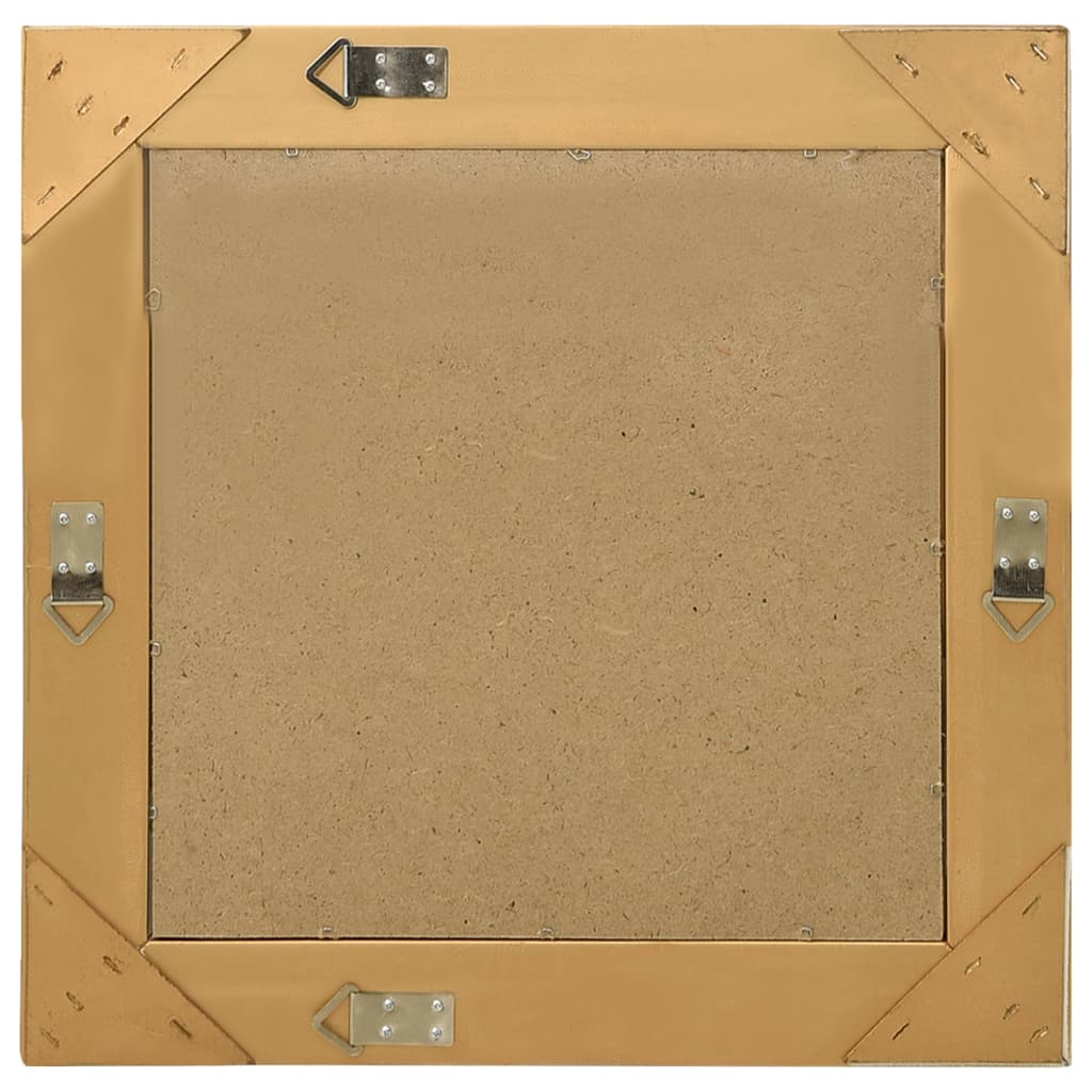 Wandspiegel im Barock-Stil 50x50 cm Golden
