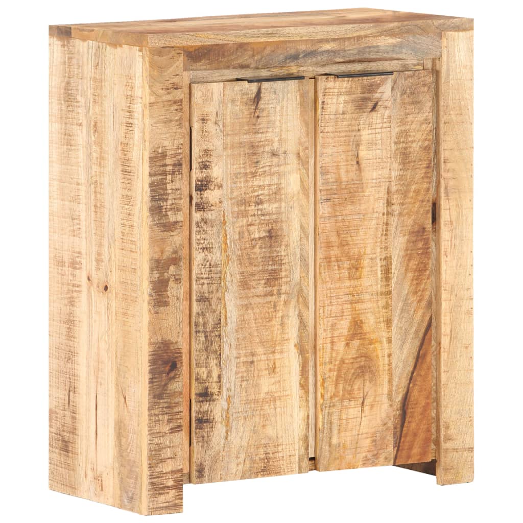 Skænk 59x33x75 cm Groft mangotræ