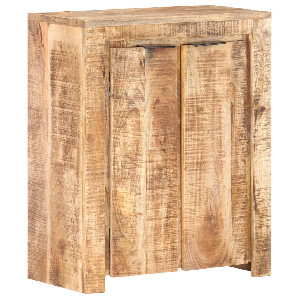 Skænk 59x33x75 cm Groft mangotræ