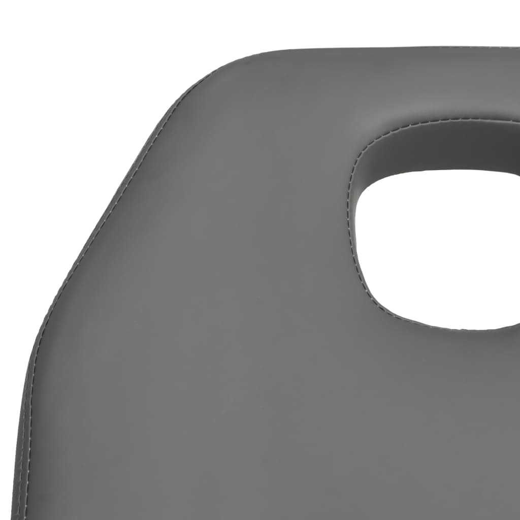 Massagebriks Grå 180x62x(87-112) cm