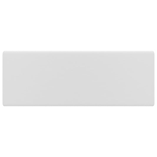 Luxus-Waschbecken Überlauf Quadratisch Matt Weiß 41x41 cm