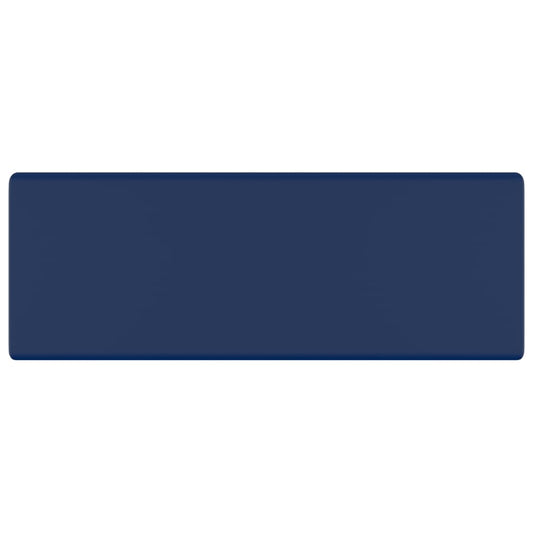 Luxus-Waschbecken Überlauf Quadratisch Matt Dunkelblau 41x41 cm