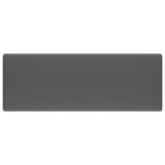 Luxus-Waschbecken Überlauf Quadratisch Matt Dunkelgrau 41x41 cm