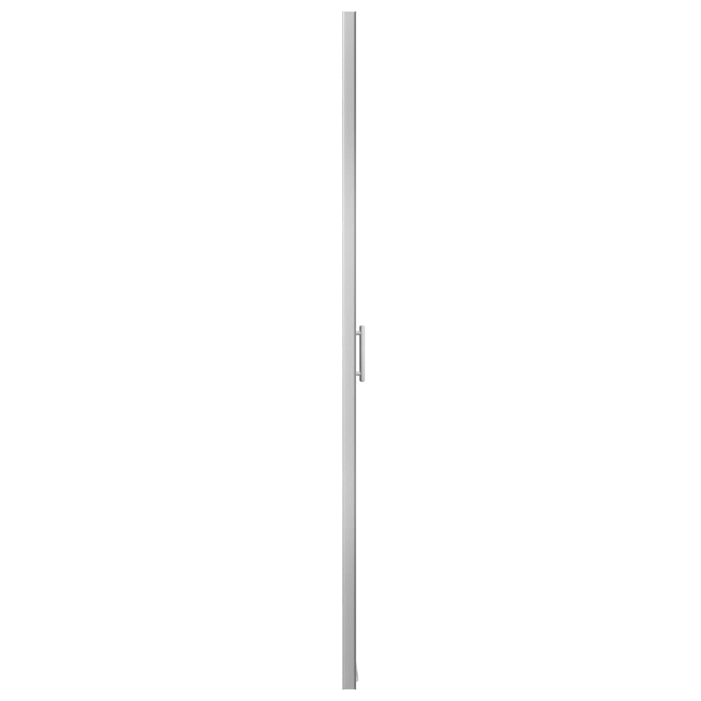 brusedør hærdet glas 91x195 cm
