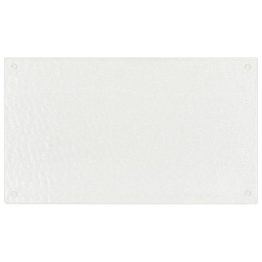 Schneidebretter 2 Stk. Transparent Blasenmuster Hartglas