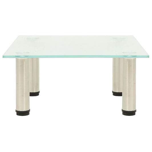 TV-Tisch 40x35x17 cm Satiniertes Hartglas