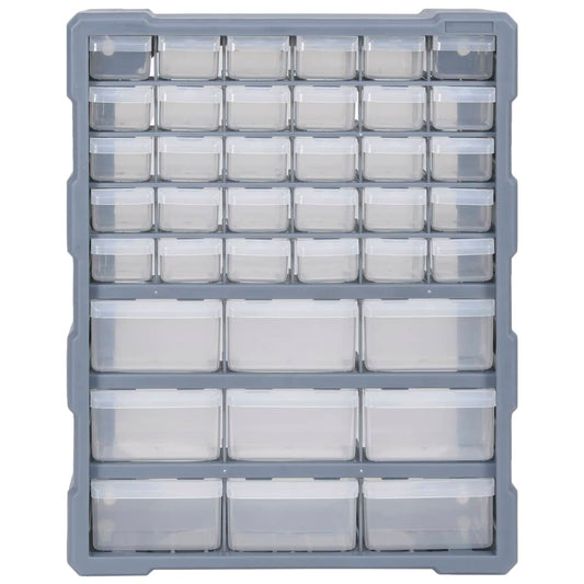 Multi-Schubladen-Organizer mit 39 Schubladen 38x16x47 cm