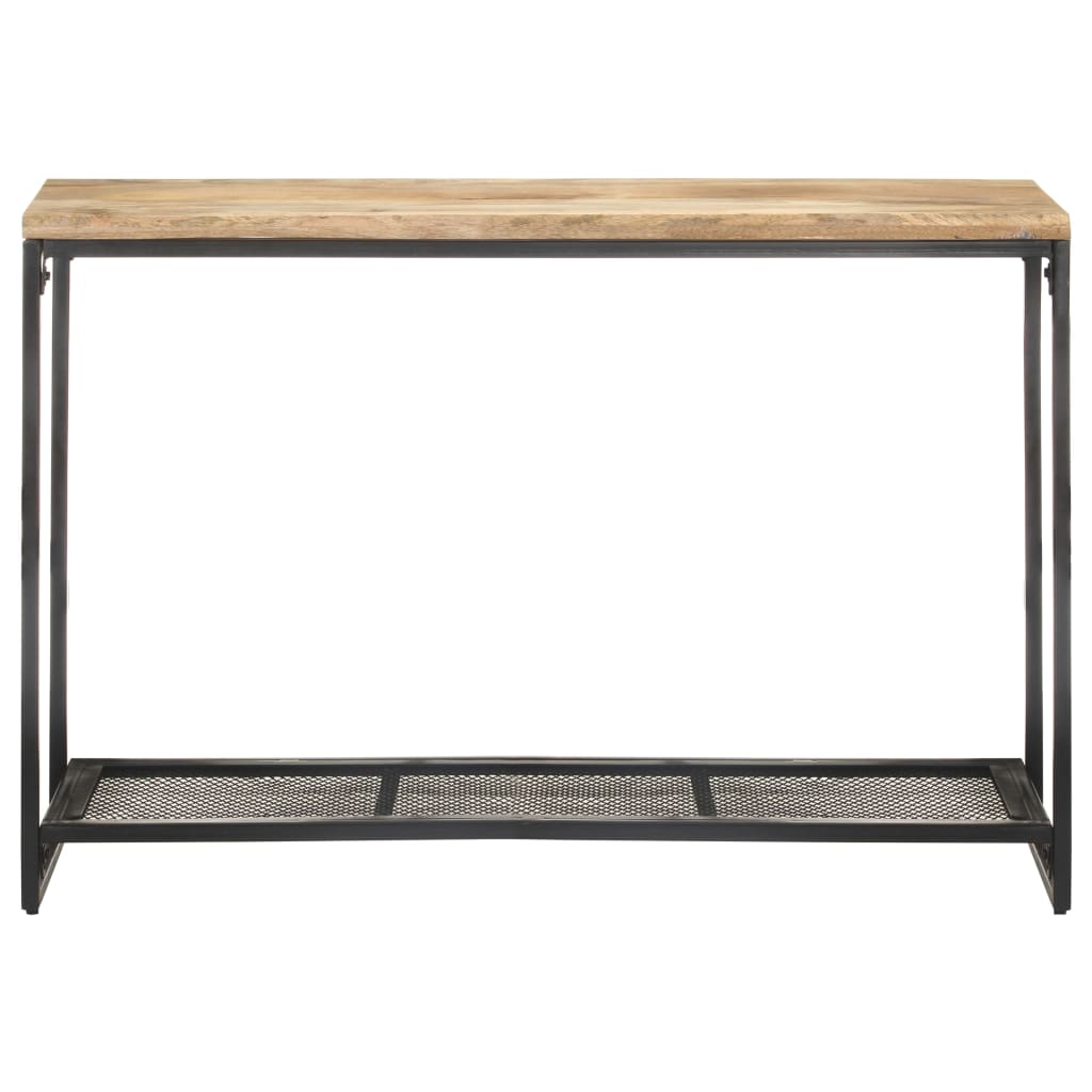 Konsolbord 110x35x75 cm mango massivt træ
