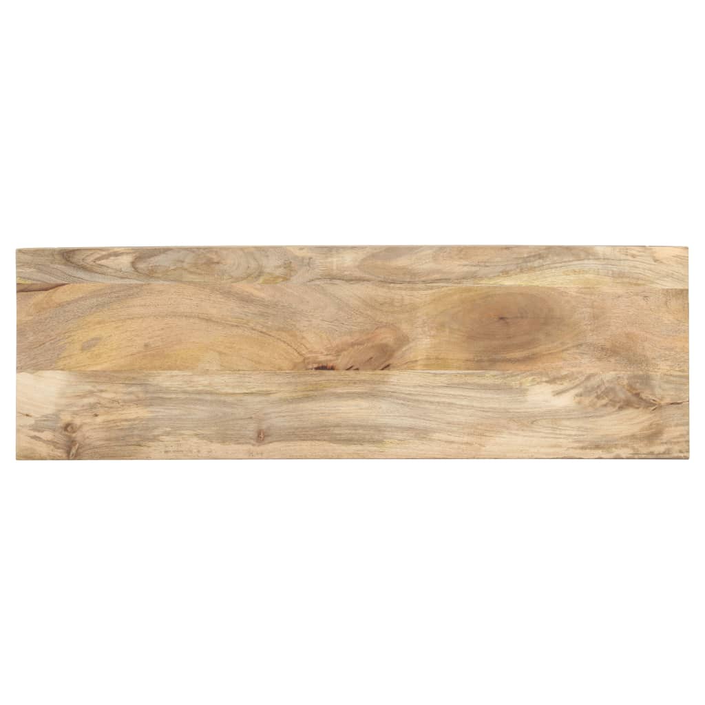Konsolbord 110x35x75 cm mango massivt træ