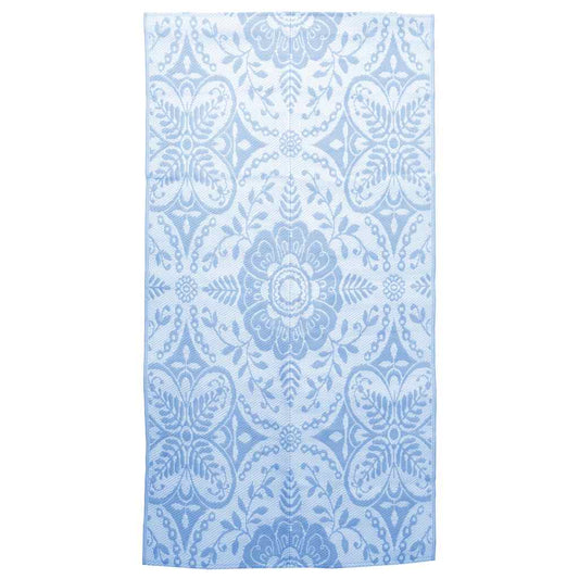 Outdoor-Teppich ARAKIL Babyblau 120x180 cm PP