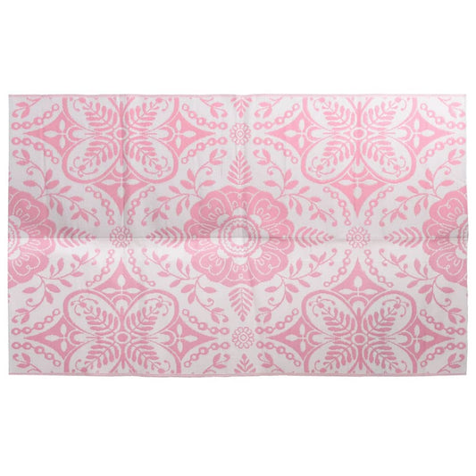 Outdoor-Teppich ARAKIL Rosa 190x290 cm PP