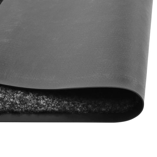 Dørmåtte Vaskbar Sort 60x180 cm