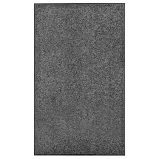 Dørmåtte Vaskbar antracit 90x150 cm