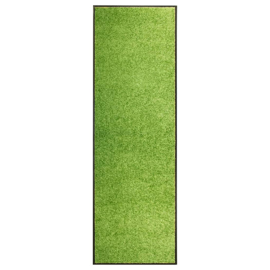 Dørmåtte Vaskbar Grøn 60x180 cm