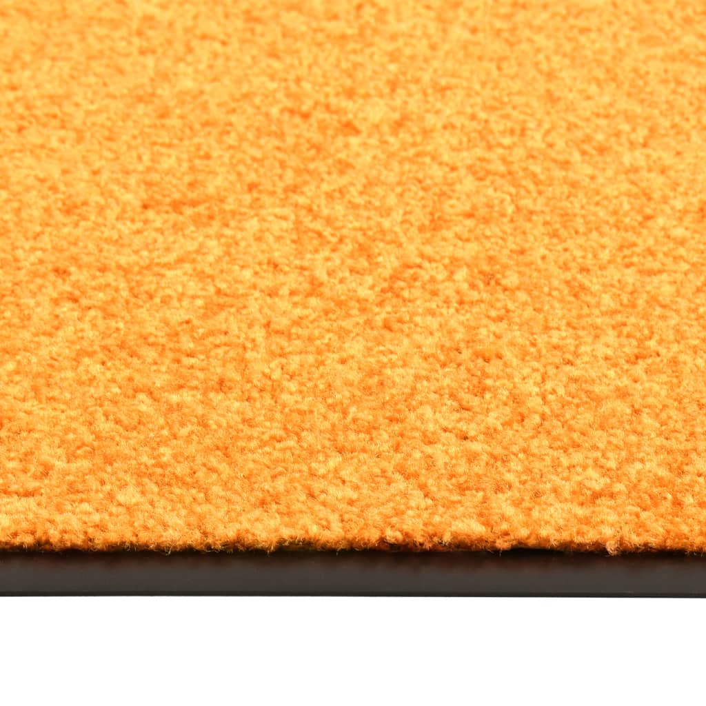Dørmåtte Vaskbar Orange 40x60 cm