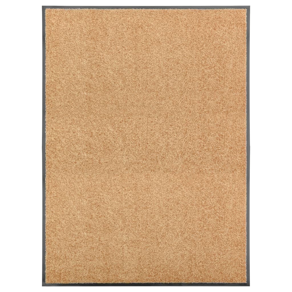 Dørmåtte Vaskbar Creme 90x120 cm