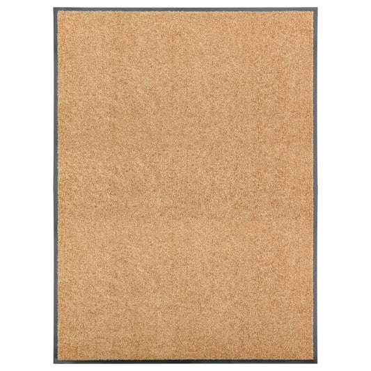 Dørmåtte Vaskbar Creme 90x120 cm
