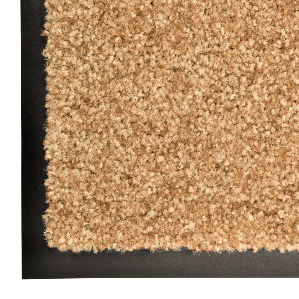 Dørmåtte Vaskbar Creme 90x120 cm