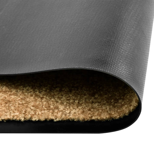 Dørmåtte Vaskbar Creme 90x150 cm