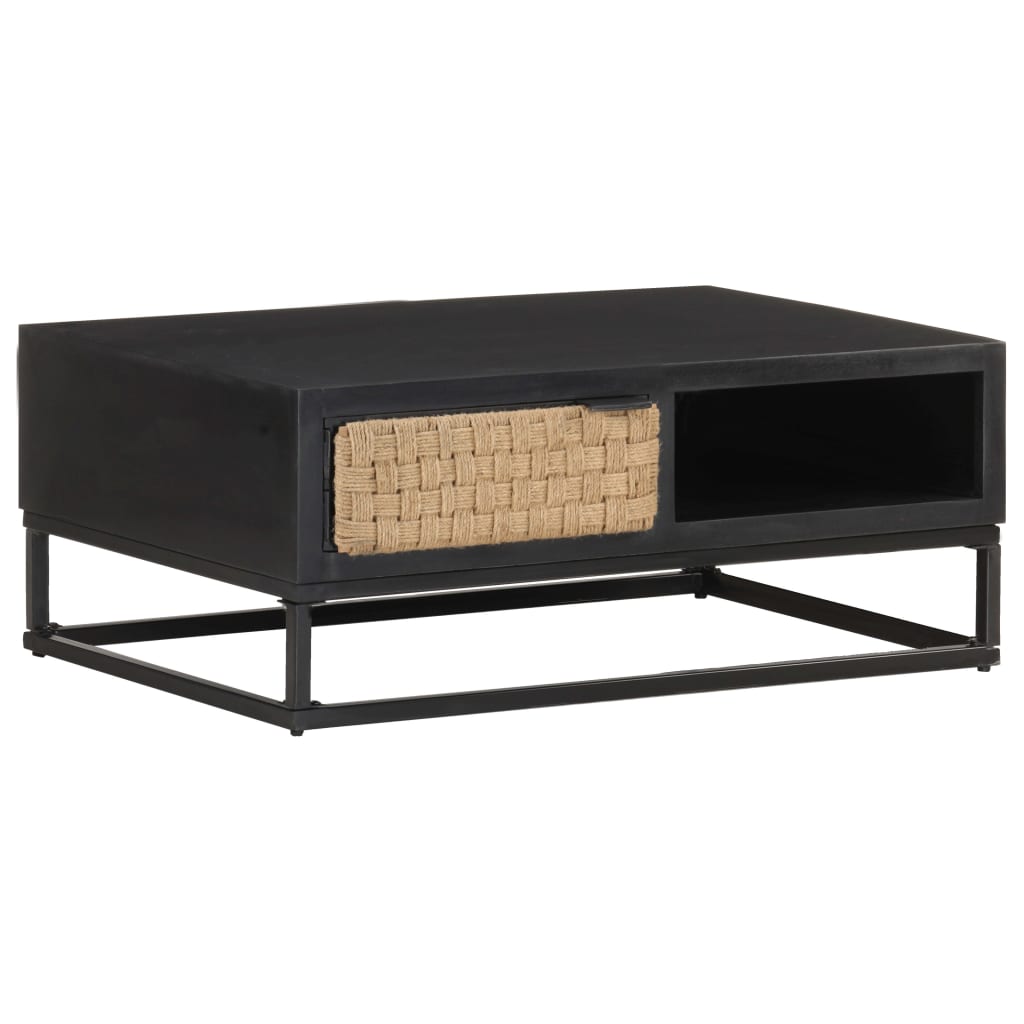 Sofabord 90x60x35 cm mango massivt træ