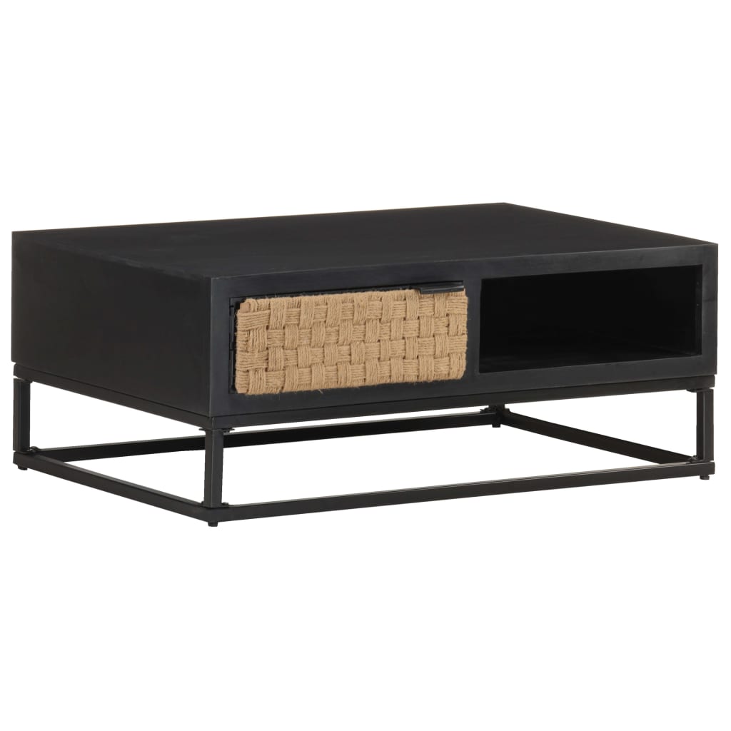 Sofabord 90x60x35 cm mango massivt træ