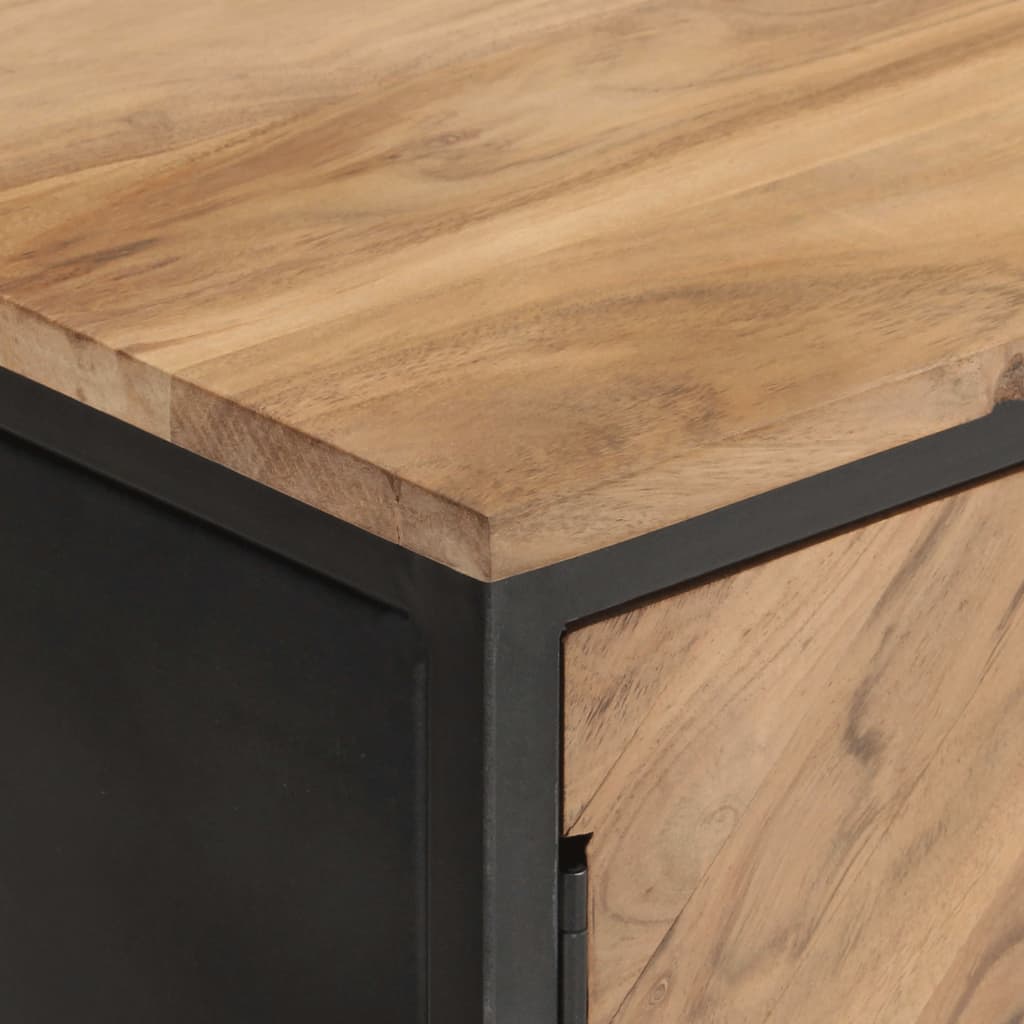 Skænk 120x30x75 cm akacie massivt træ