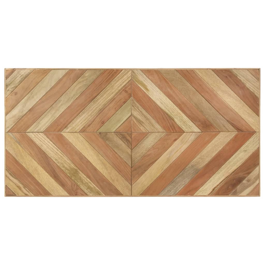 Spisebord 120x60x76 cm massiv træ akacie og mango