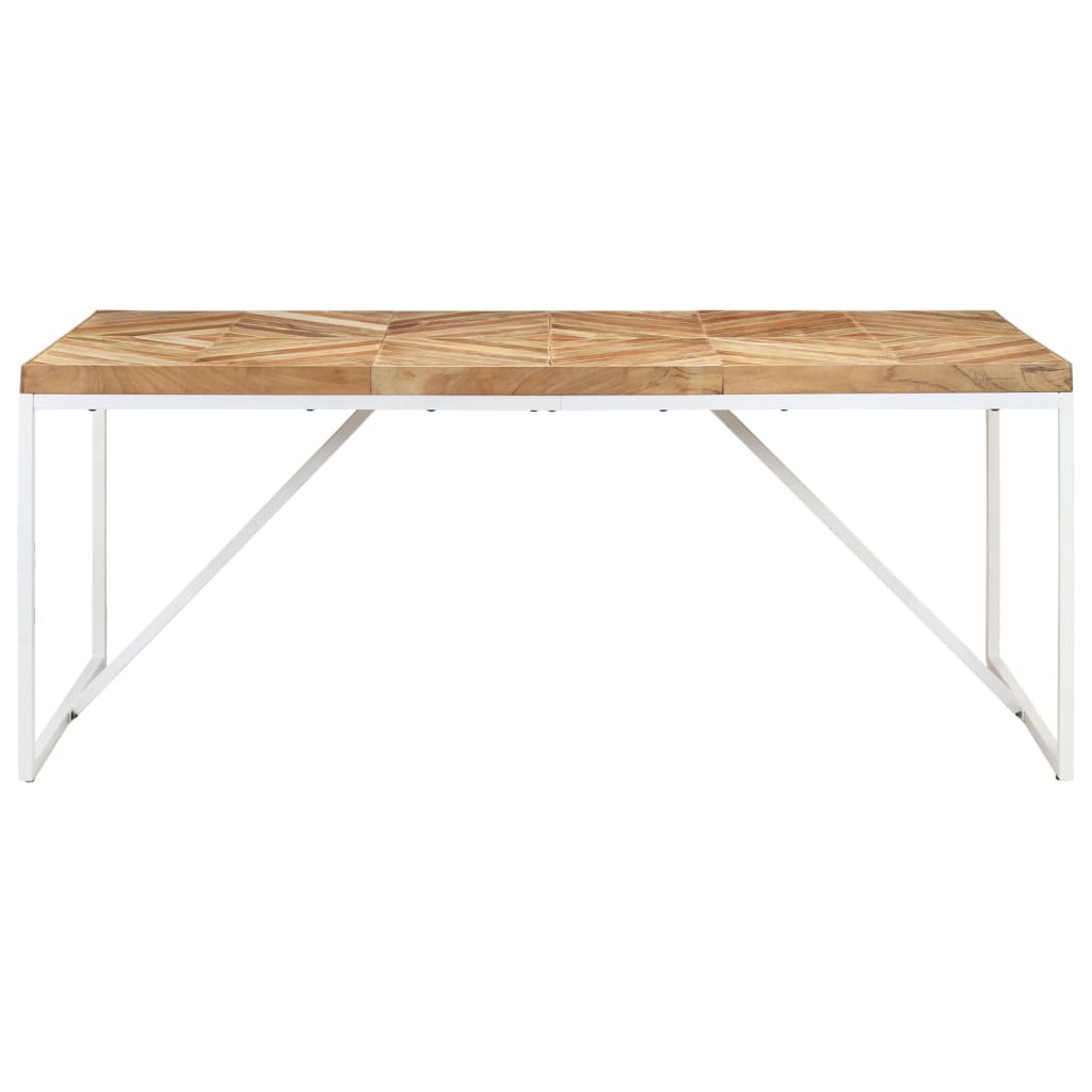 Spisebord 180x90x76 cm akacie og mango massivt træ