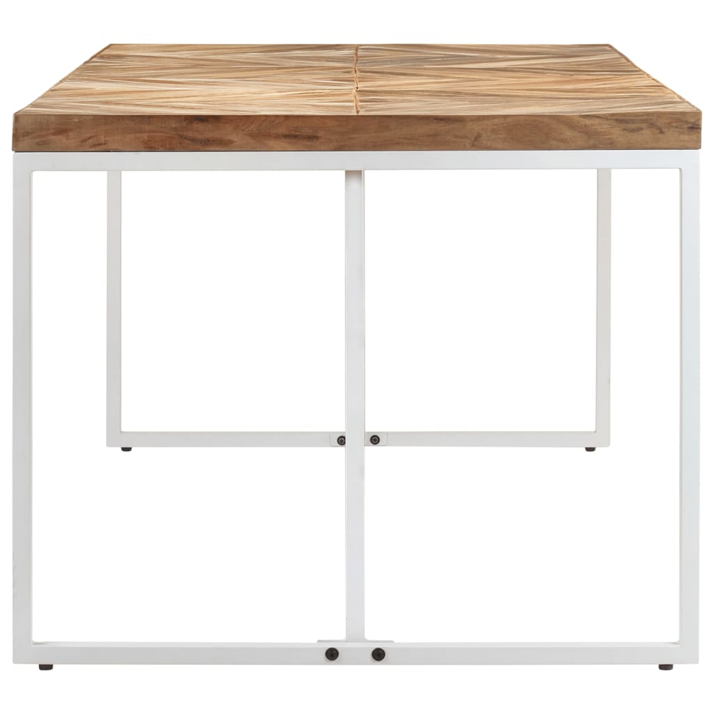 Spisebord 180x90x76 cm akacie og mango massivt træ