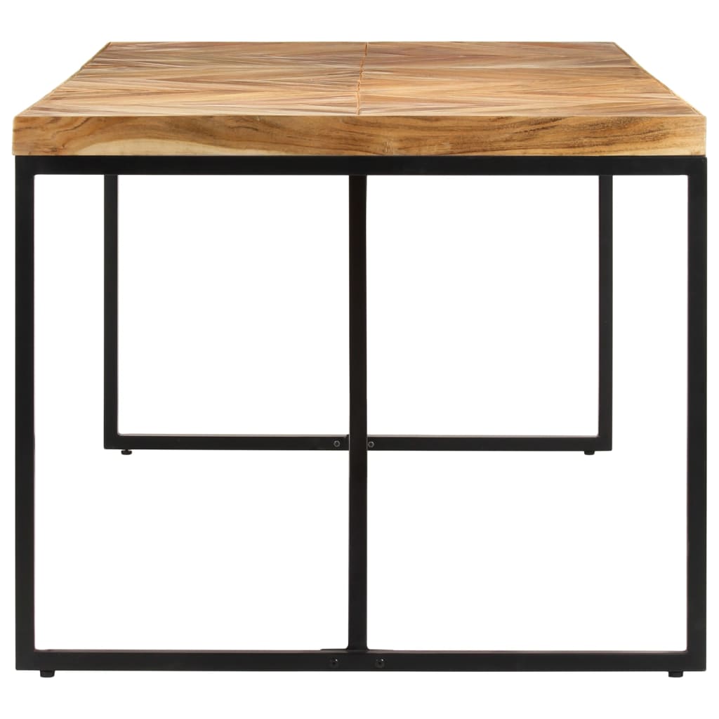 Spisebord 180x90x76 cm akacie og mango massivt træ