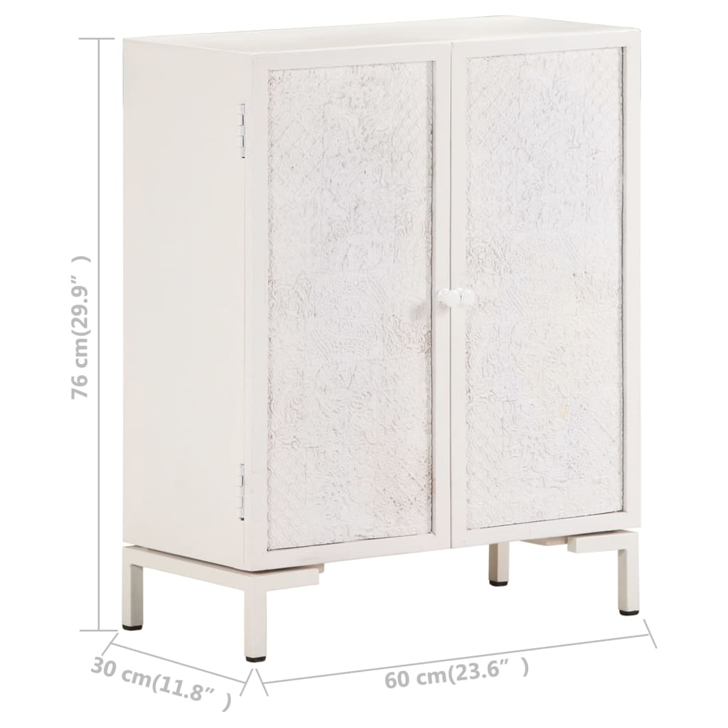 Skænk 60x30x76 cm massivt mangotræ
