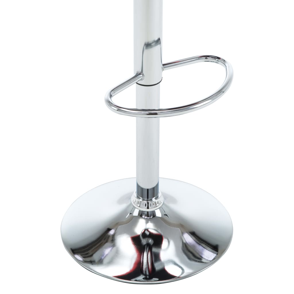 Barhocker 2 Stk. Lila Kunstleder