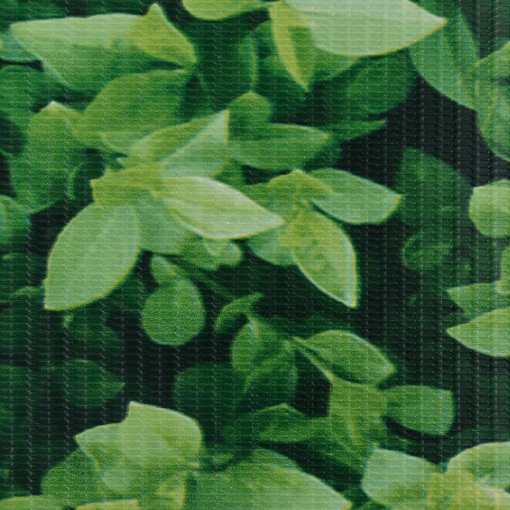 Garden Privacy Screen PVC 35x0,19 m Grøn