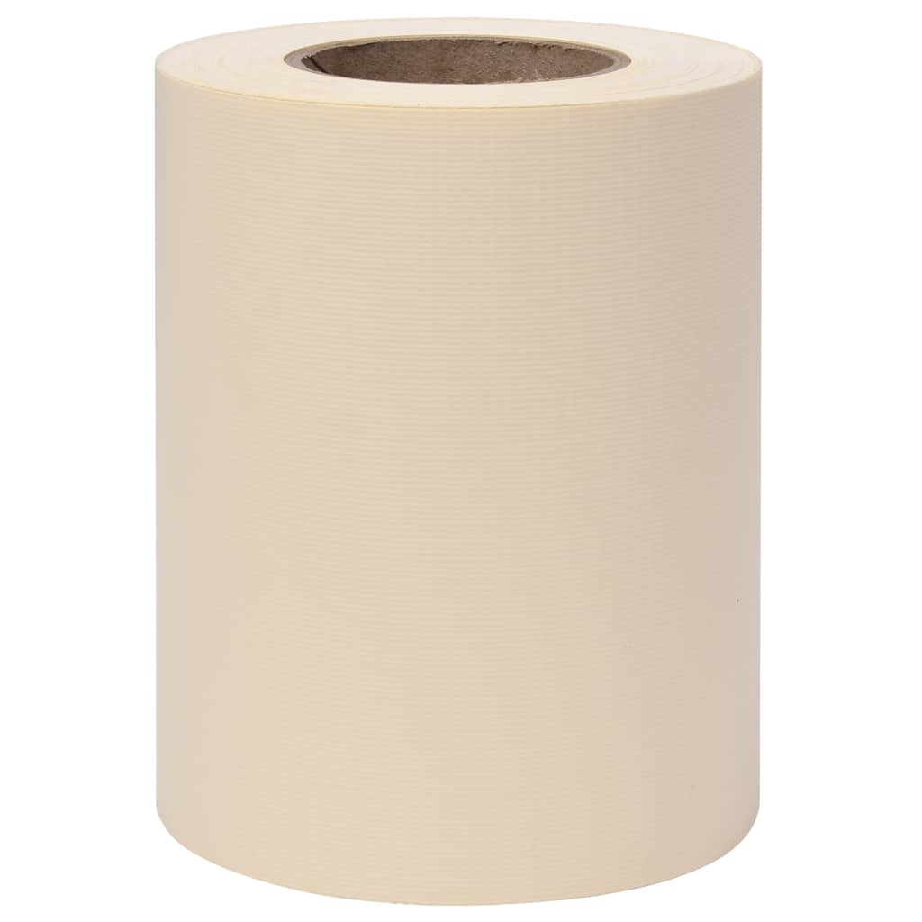 Havebeskyttelsesskærm 4 stk PVC 35x0,19 m creme