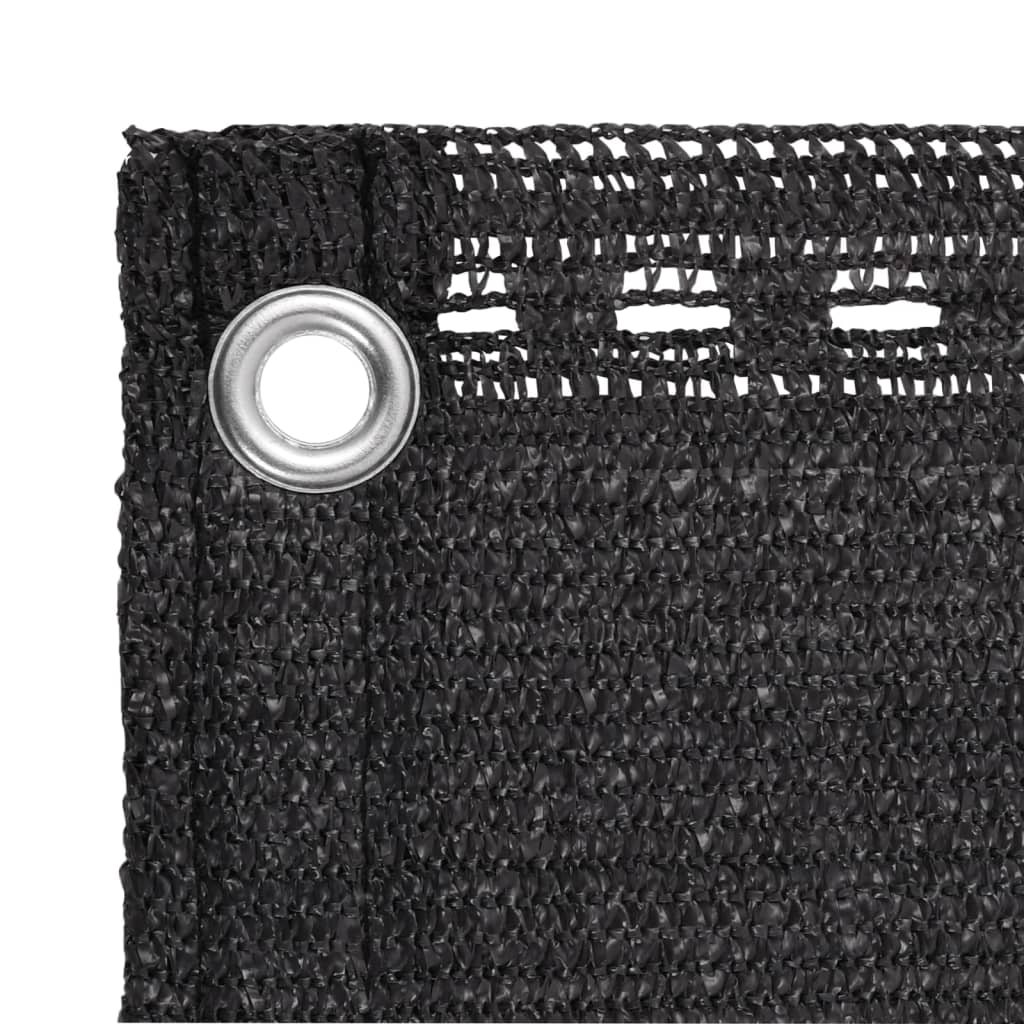 Balkon-Sichtschutz Anthrazit 120x400 cm HDPE